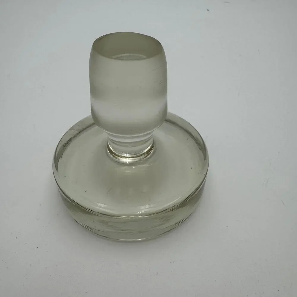 Vintage Wine Decanter Bottle Stopper 3 inch Glass